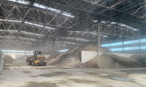 城市礦山里挖金掘銀 鄭州鼎盛助力青島超百萬噸建筑垃圾“吃干榨盡”