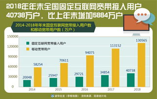 2018年全國固定互聯網寬帶接入用戶增長強勁，互聯網接入及相關服務發展態勢分析